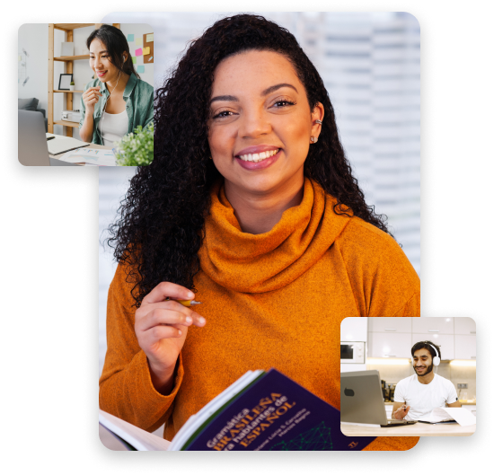 imagem de pessoas consumindo ead